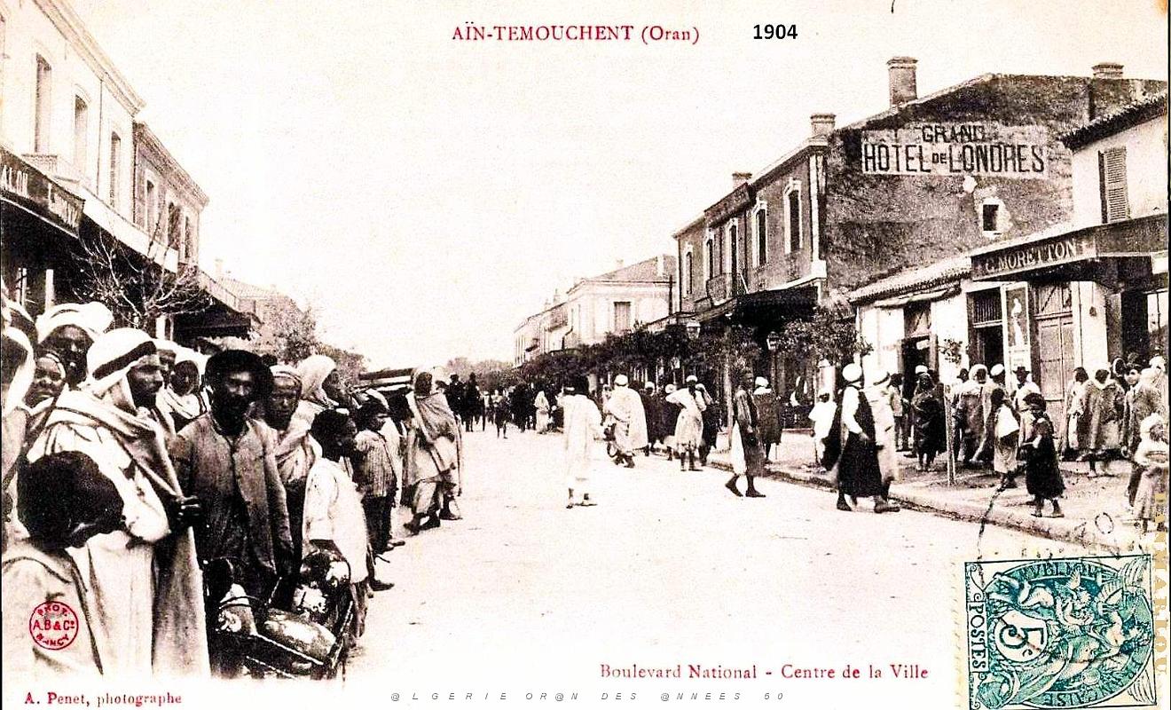 Ain-Temouchent - Boulevard National - 1904.jpg